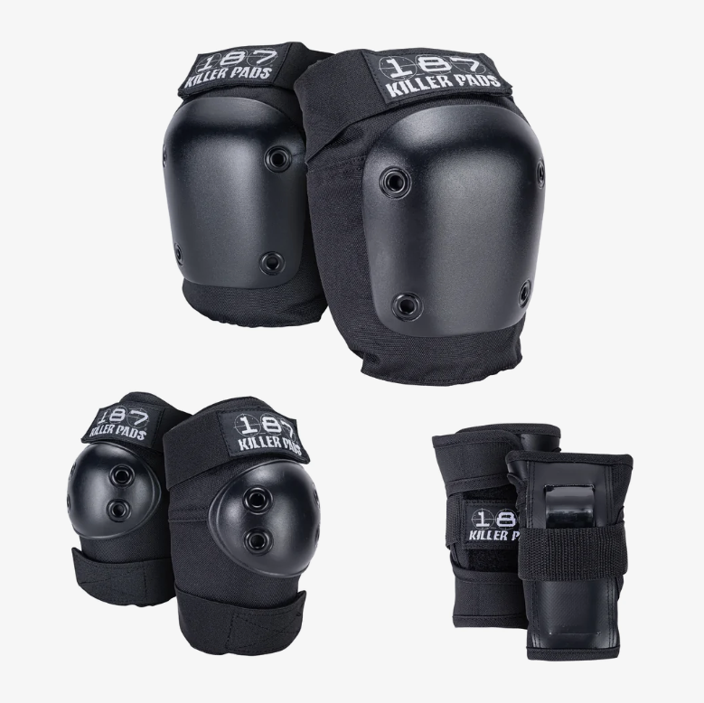 187 Killer Pads Six Pack Black